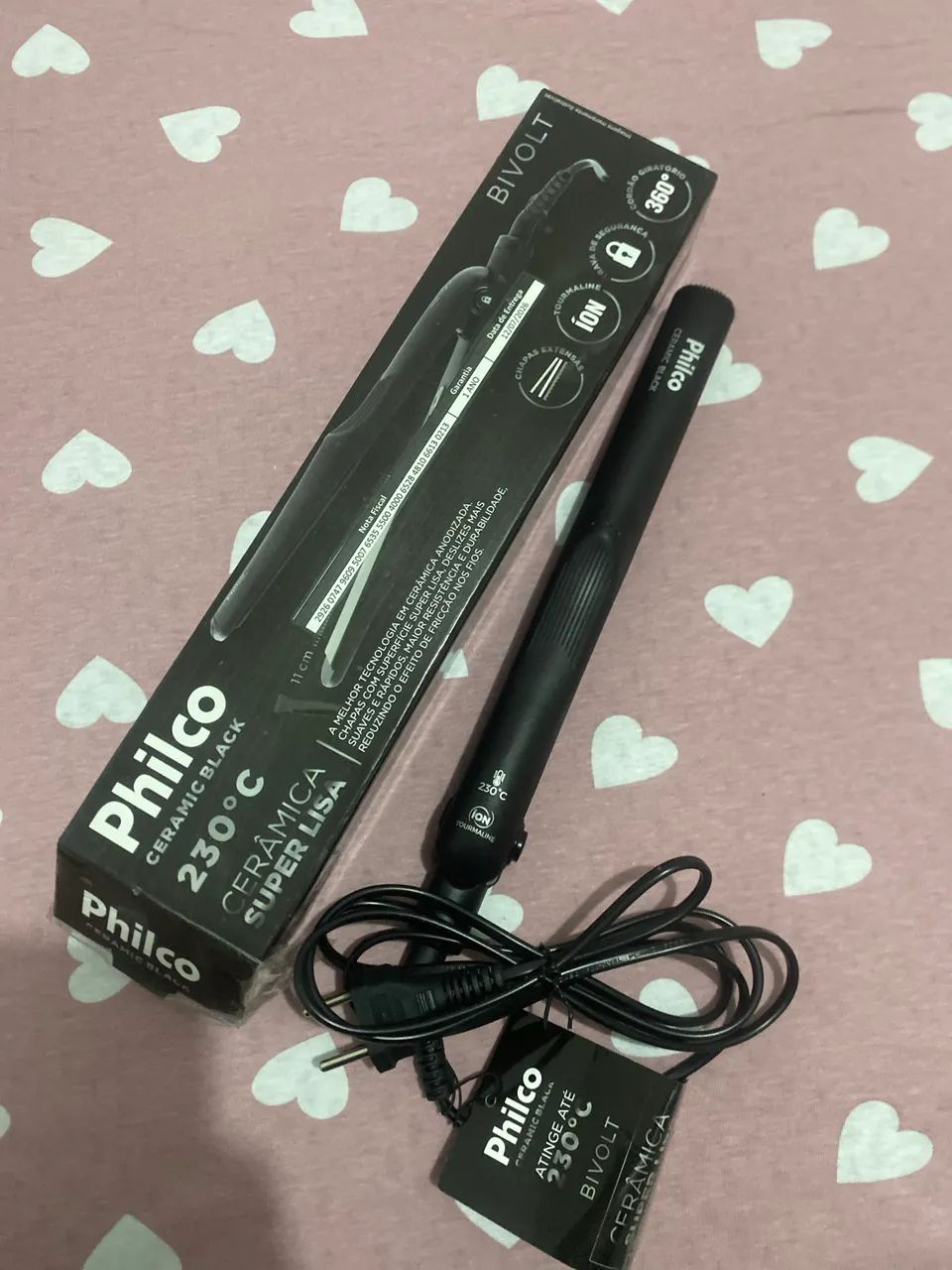 Vendo prancha plhico cerâmica black  - Foto 2
