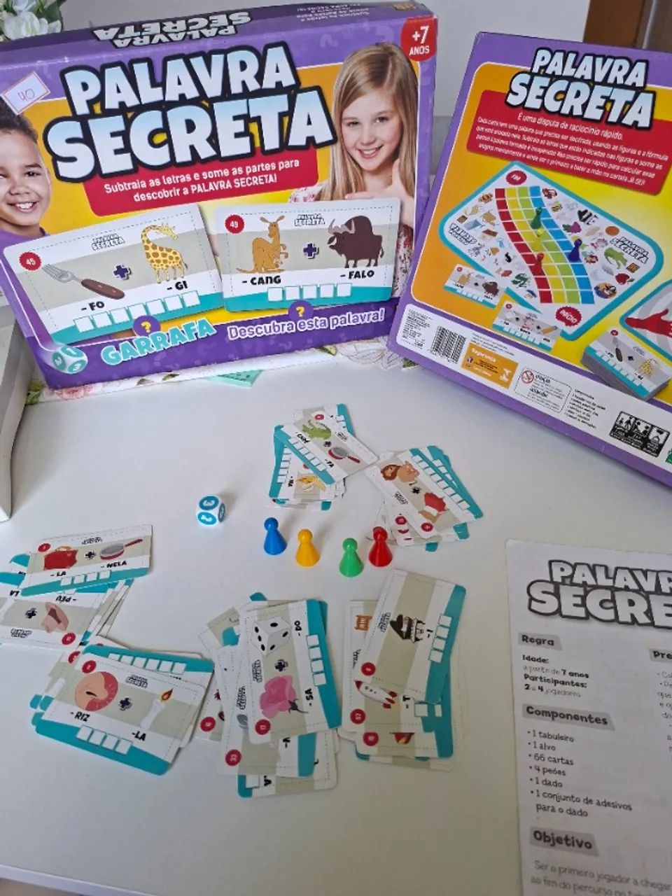 Jogo Palavra Secreta. COMPLETO! - Foto 5