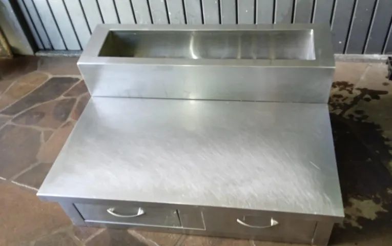 balcão condimentadora em aço inox - Foto 2