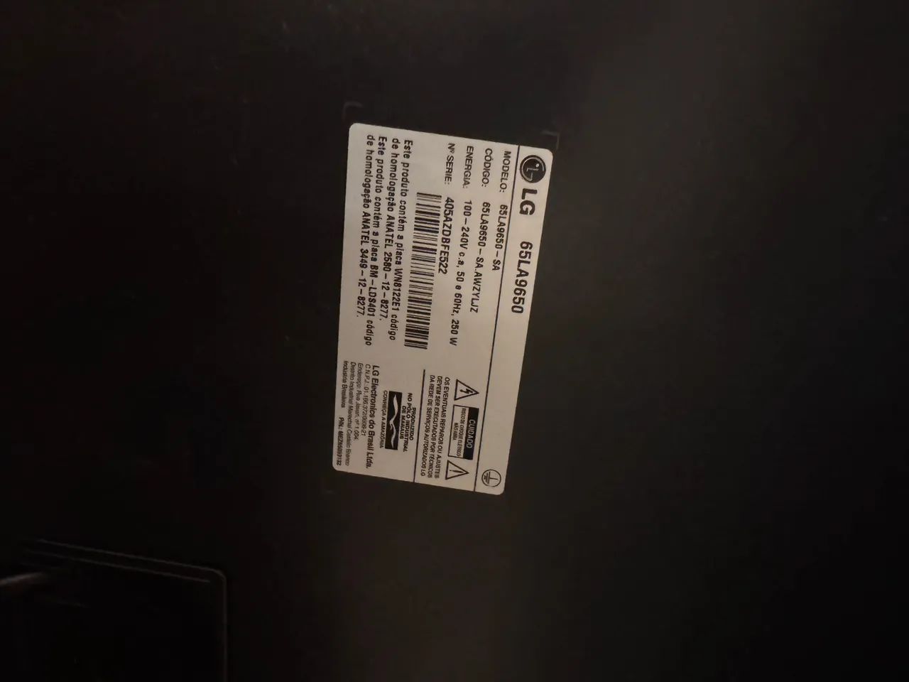 Tv lg 65 polegadas 65LA9650 - Foto 3
