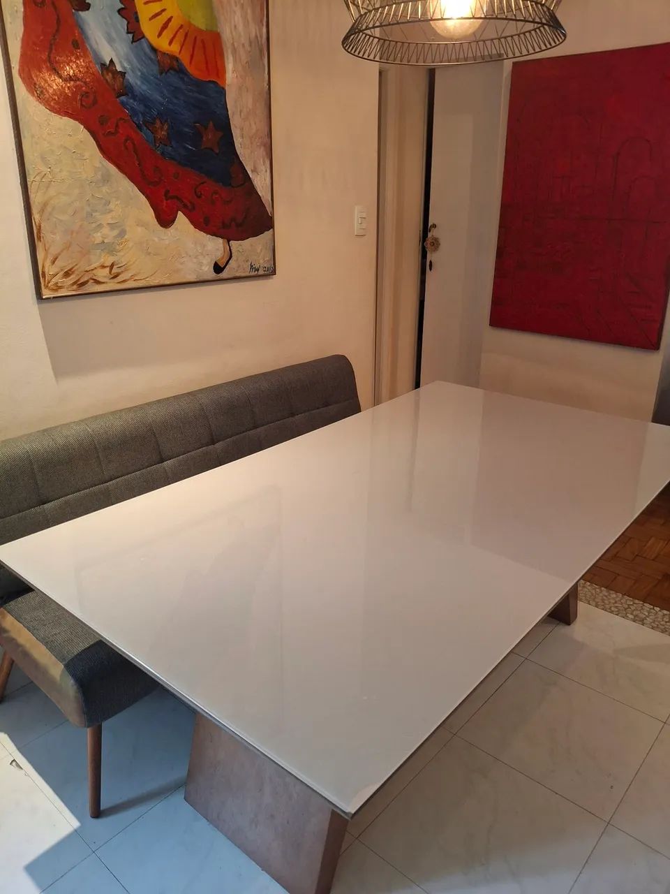 Mesa de jantar 1,80m por 1m - Foto 2