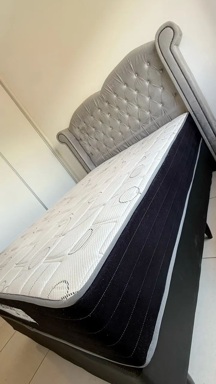 Cama casal+cabeceira - Foto 2