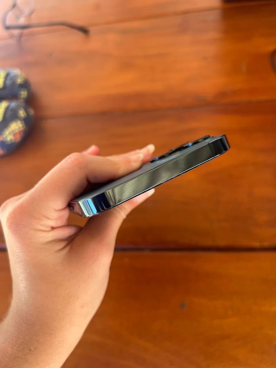 Iphone 12 pro max - 128gb azul - Foto 5