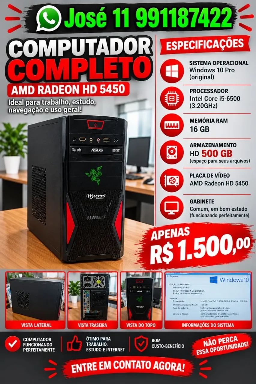 Gamer simples porém rápido 