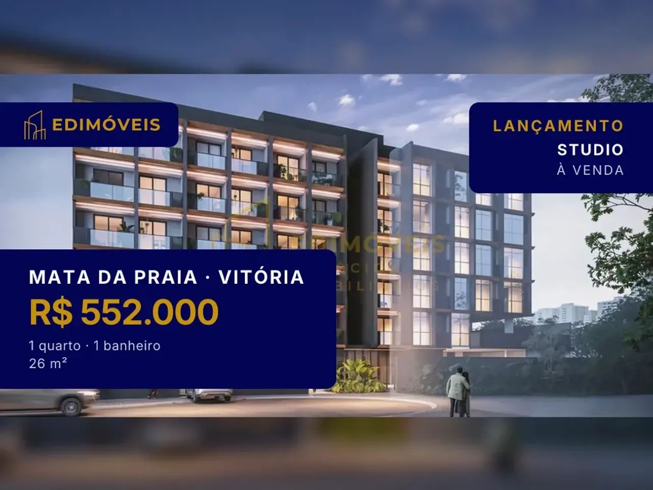 Viva com Estilo: Studio Exclusivo na Mata da Praia, Vitória!