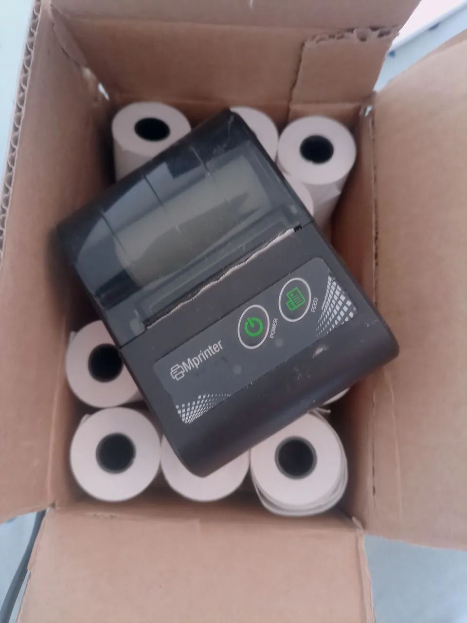 Impressora com bobinas