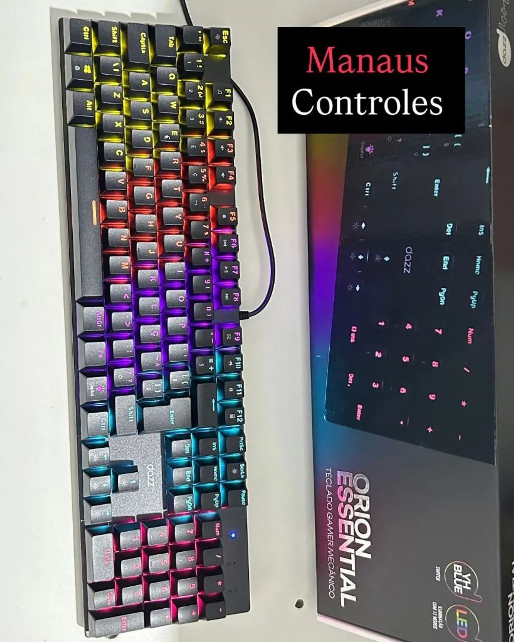 Mecânico teclado gamer - Foto 2