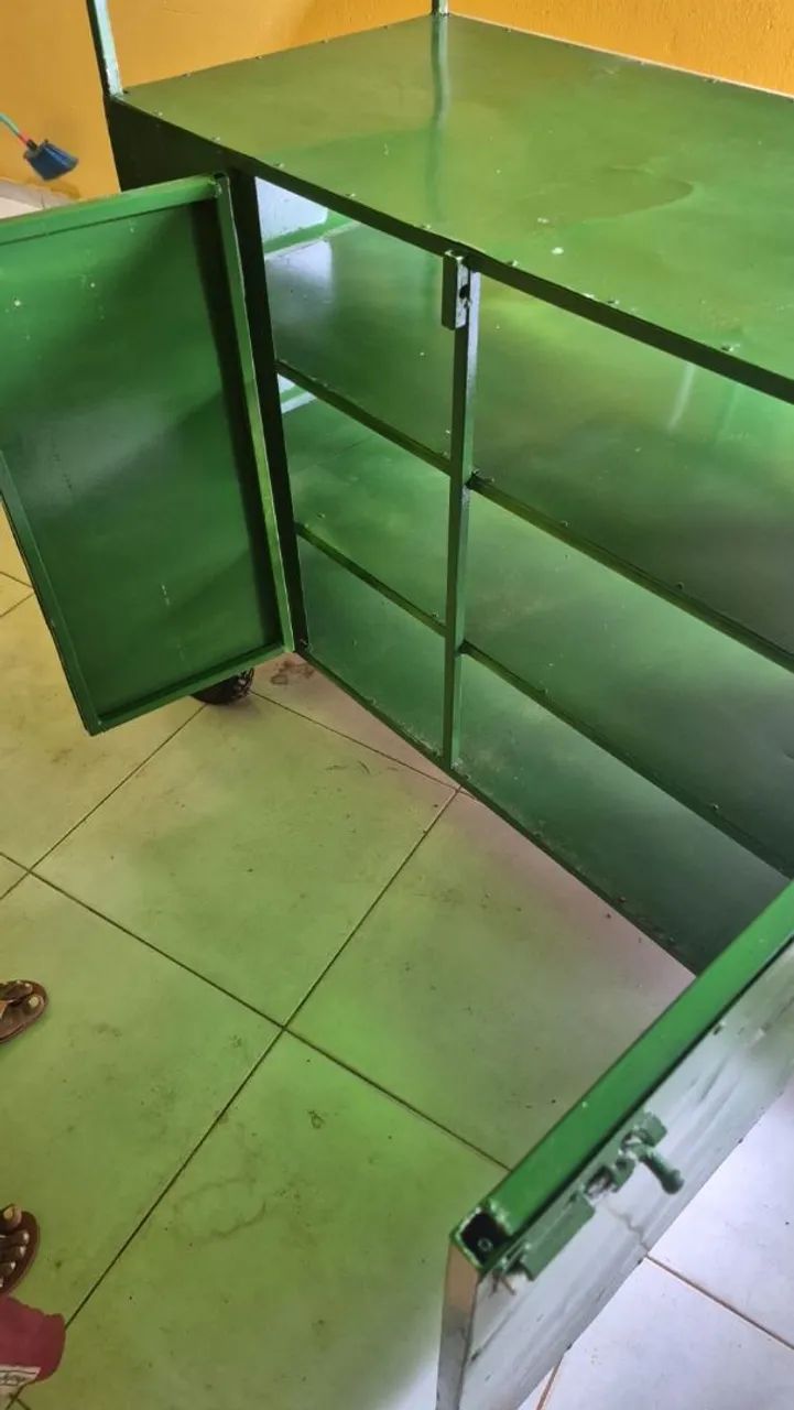 Carrinho de Lanche com Vitrine Ampla  - Foto 3