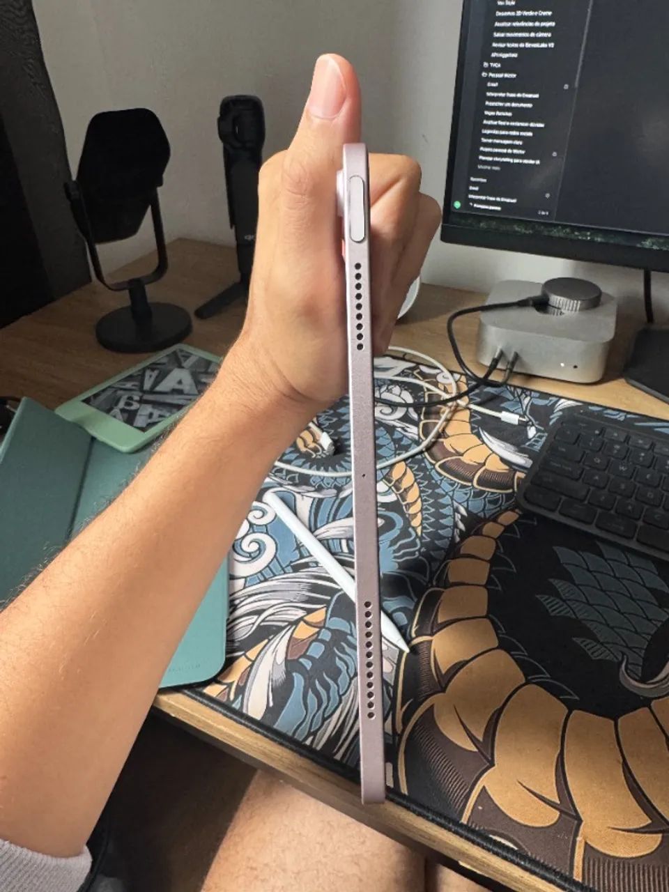 iPad Air 5 M1 64GB + Apple Pencil 2 original + capa - Tablets e E