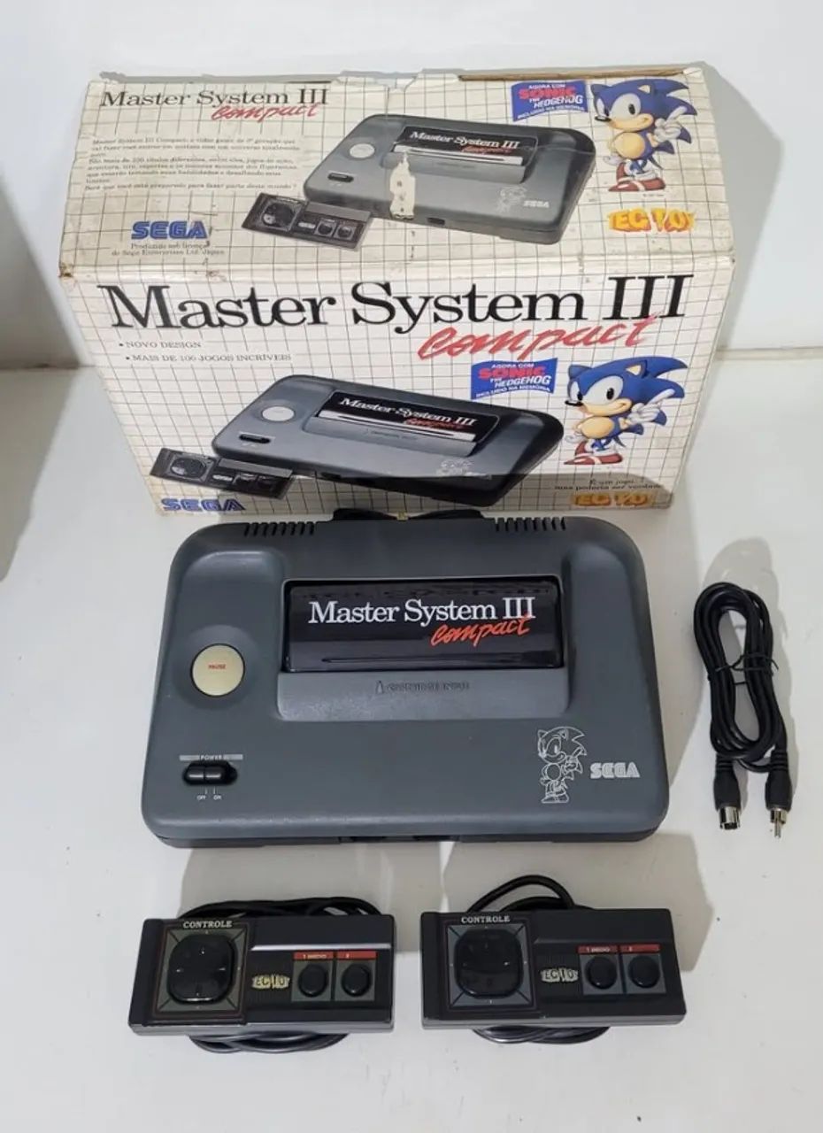 Master System e TV Semp 10 Funcionando - Foto 3