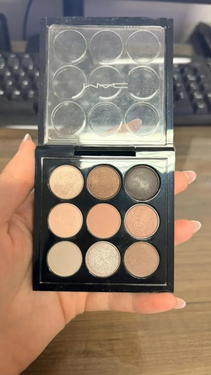 paleta mac 9 sombras - dusky rose times nine - Foto 2
