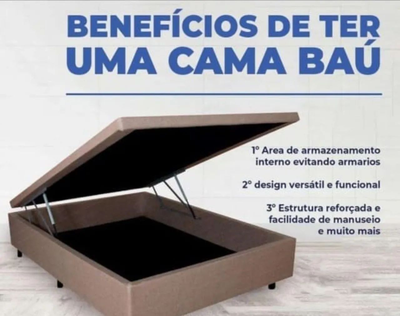 Box baú casal a pronta entrega  - Foto 4
