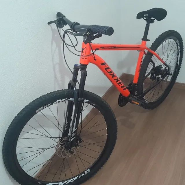 Bicicleta foxxer laranja - Ciclismo - Pedra Azul 3ª Seção