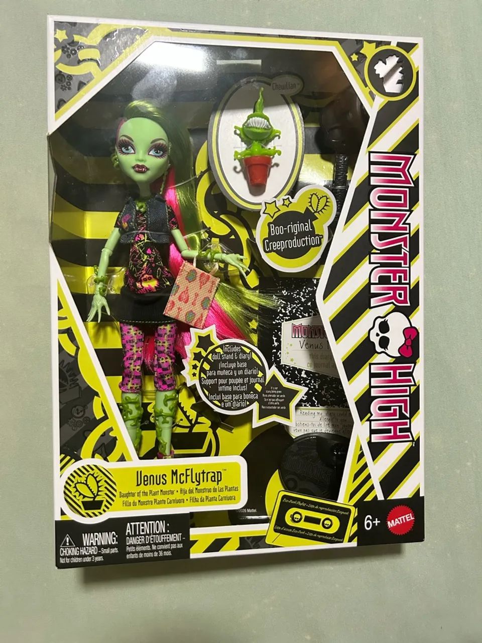 Monster high Vênus básica 