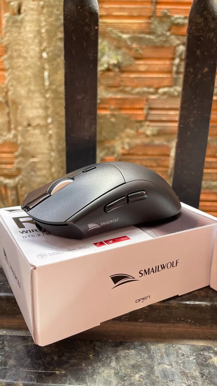 Mouse Gamer Preto Sensor PAW3311 - Foto 5