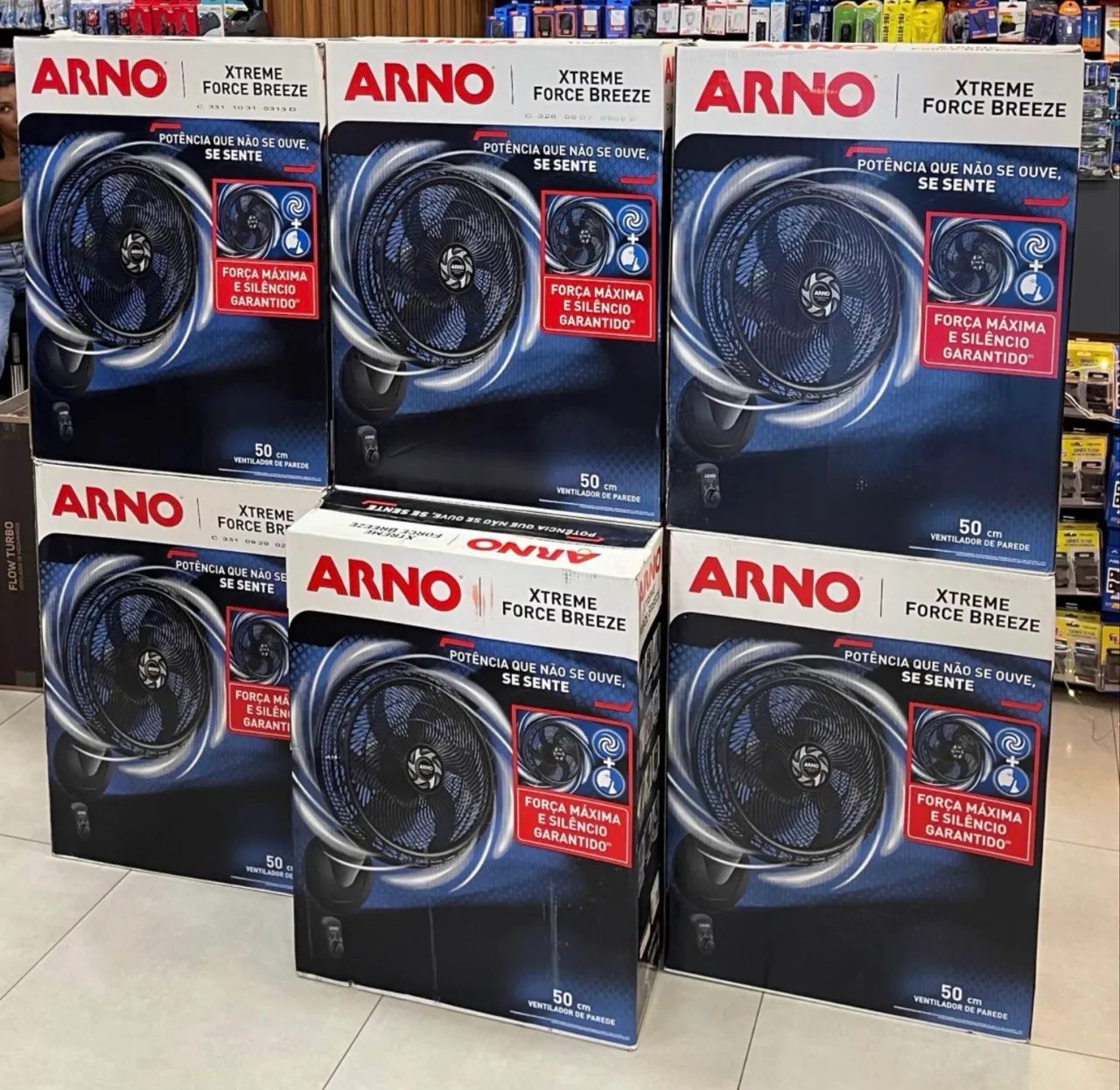 VENTILADOR ARNO 50 CM DE PAREDE NA PROMOÇÃO ?