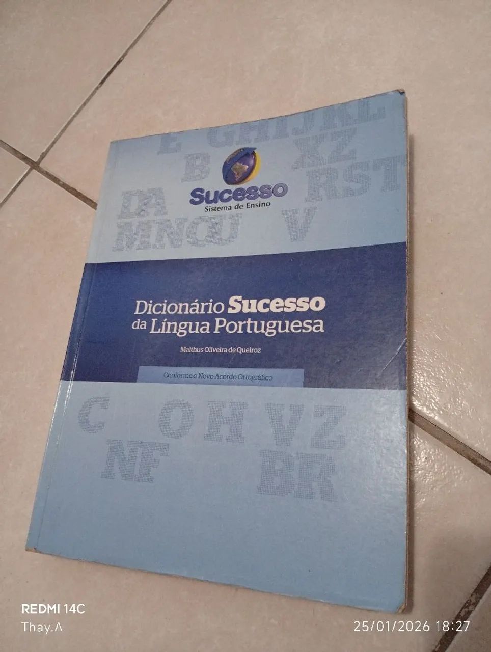 Dicionário sistema Sucesso de Ensino (atualizado com o novo Acordo Ortográfico) 