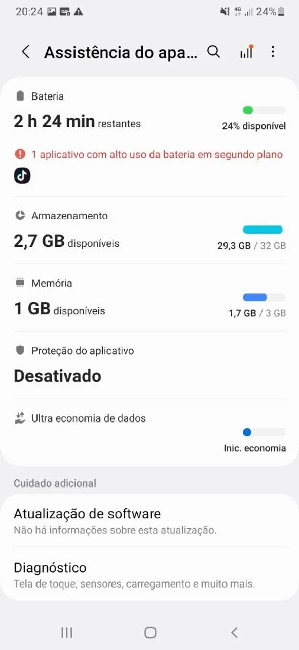 CELULAR SAMSUNG A20 - Foto 4