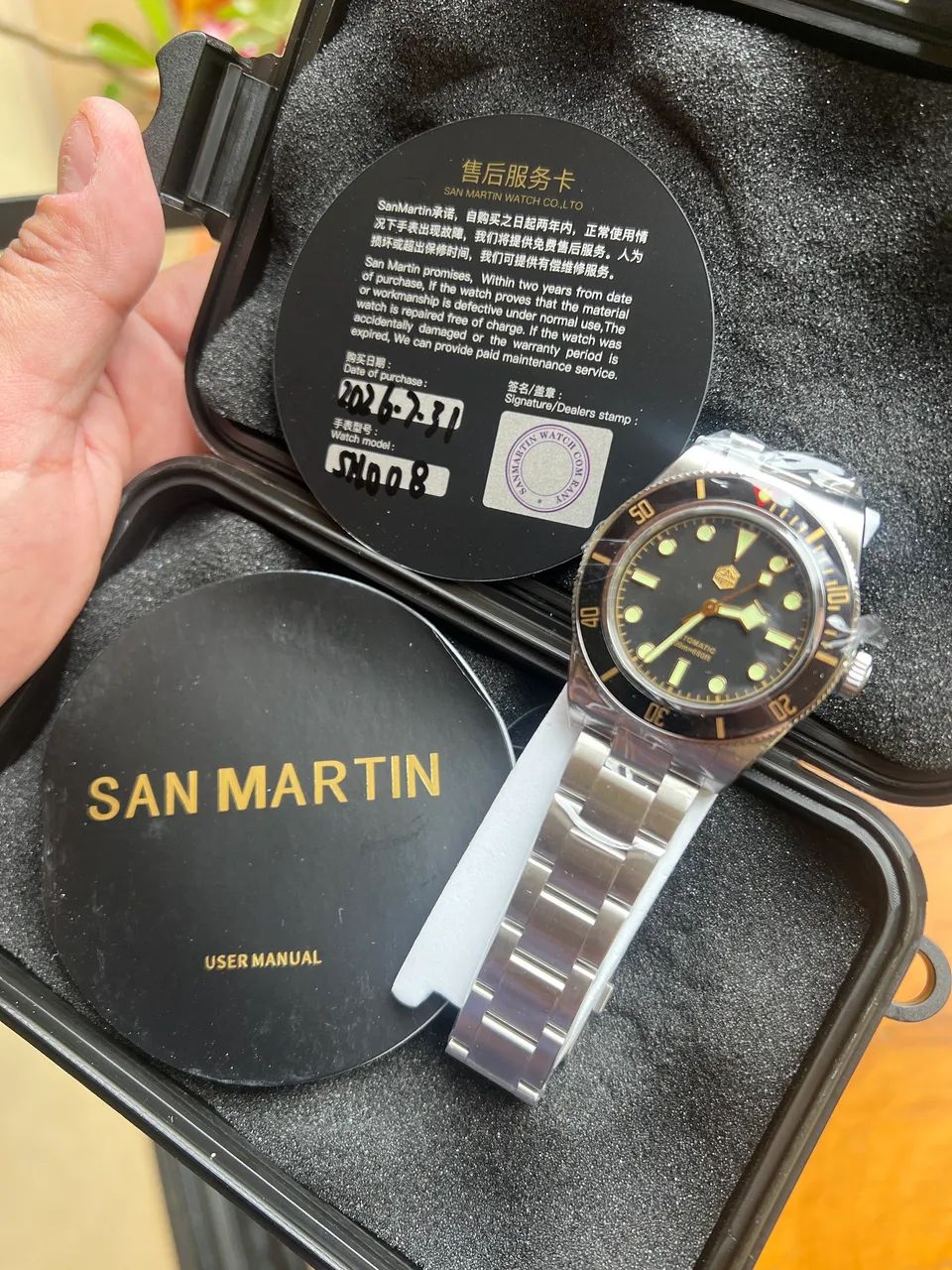 Relógio SAN MARTIN SN0008