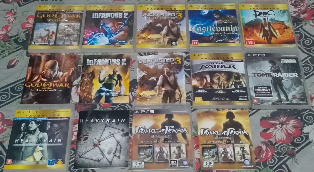 Jogos PS3 Favoritos e Sequências - Jogos de Vídeo Game - São João