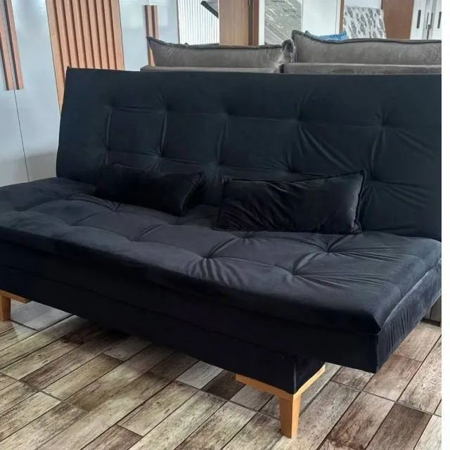 SOFÁ CAMA SAFIRA 1,80CM COM 3 ESTÁGIOS EM OFERTA 