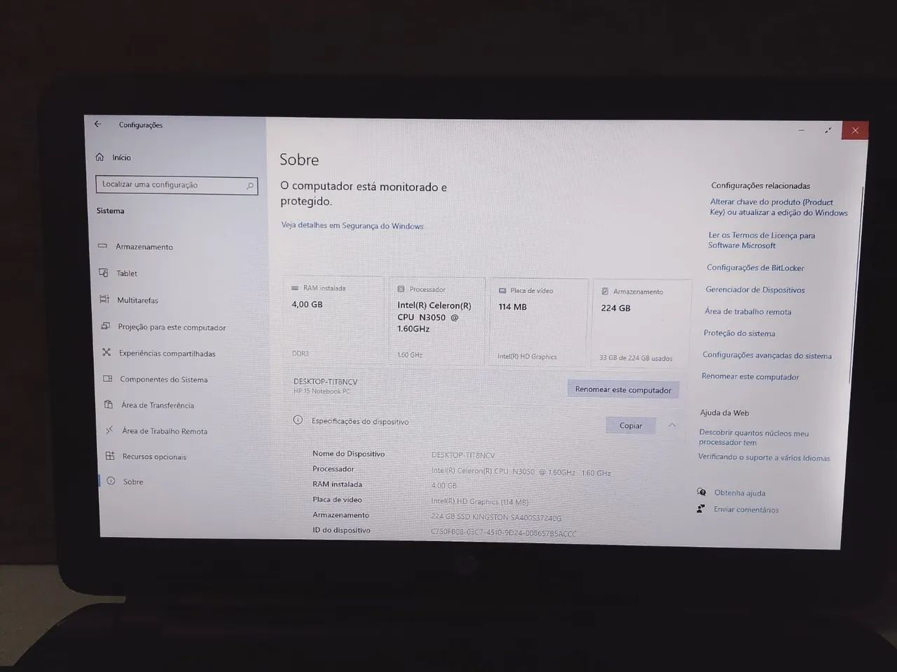 Notebook Hp ótimo  - Foto 3