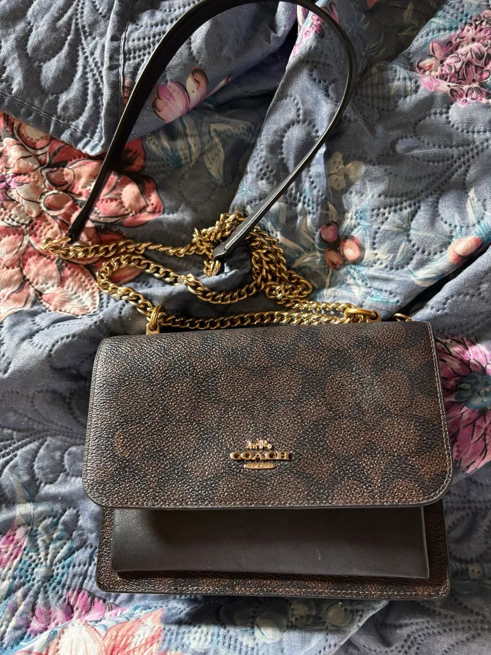 Bolsa coach Klare marrom  - Foto 4