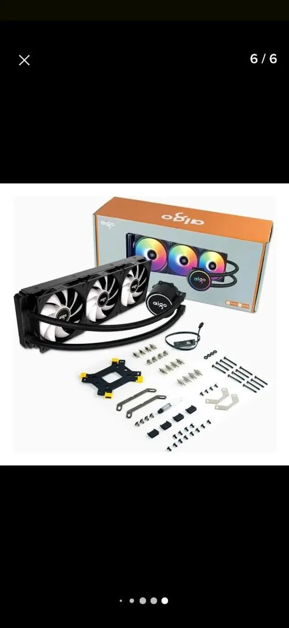 Water cooler aigo 360mm - Foto 6