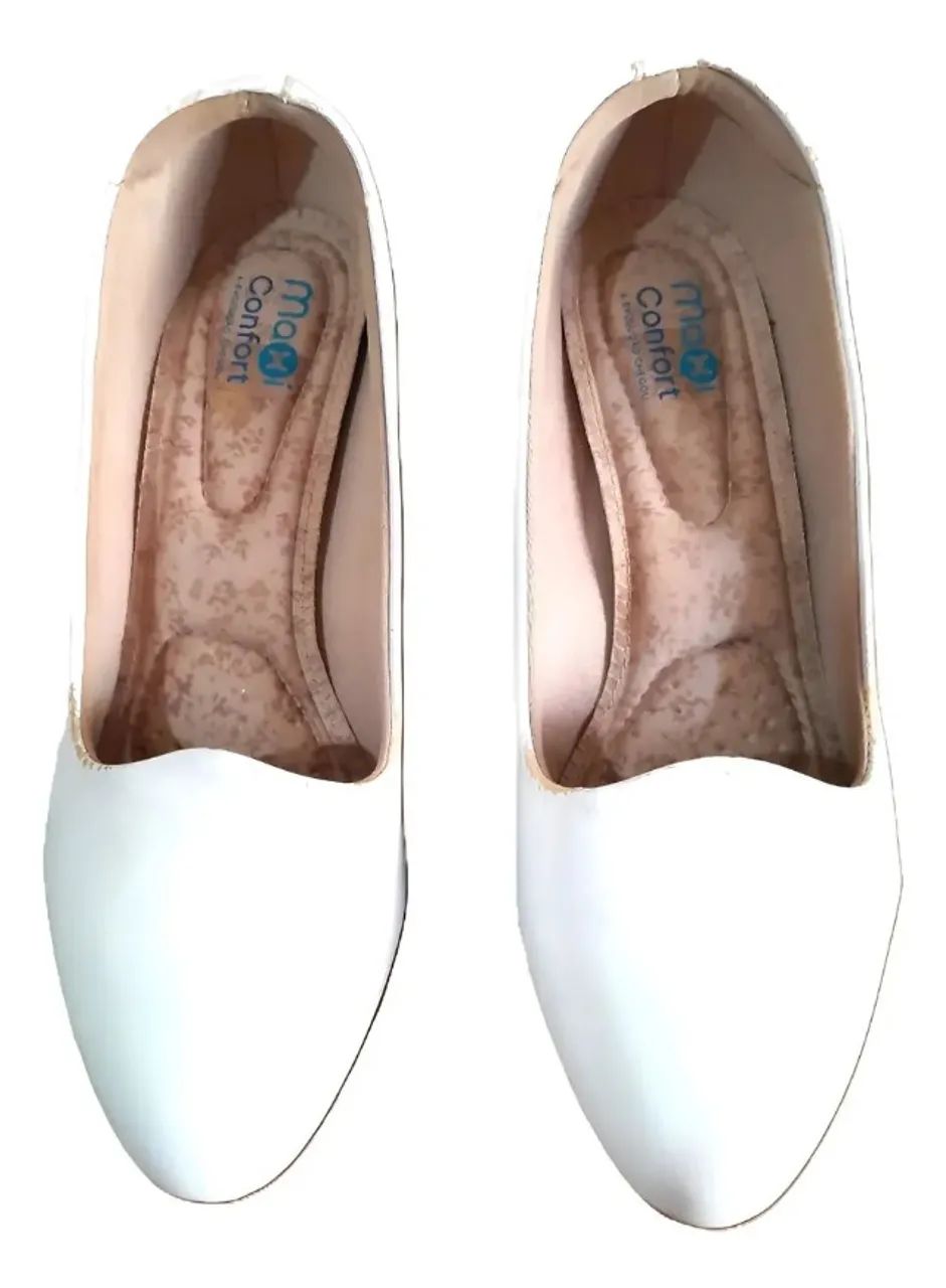 SAPATO MODARE MAXI CONFORT BRANCO NOVO - Foto 5
