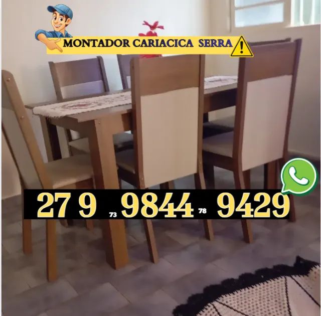 MONTADOR DE MÓVEIS EM CASA OU ESCRITÓRIO
