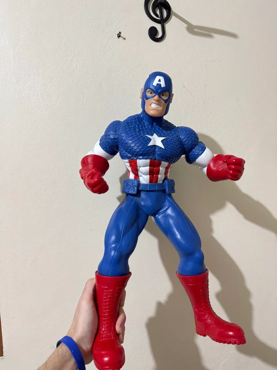Boneco Capitão América 40cm - com caixa 