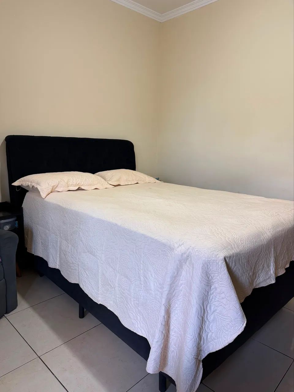 Cama box com colchão e cabeceira  - Foto 4