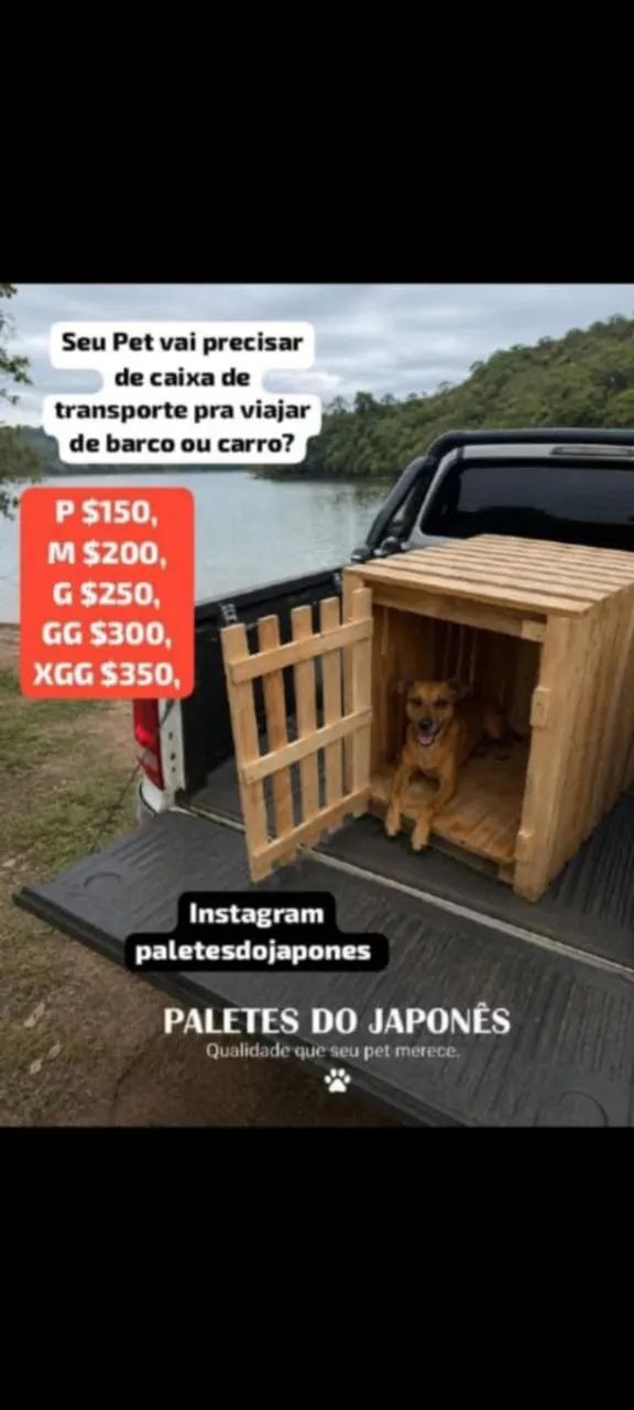 Caixa de transporte pet Animais  - Foto 2