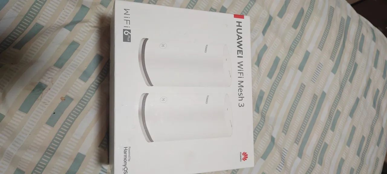 Kit 2 Roteadores Huawei WiFi 6 plus  Mesh 3 - Foto 2