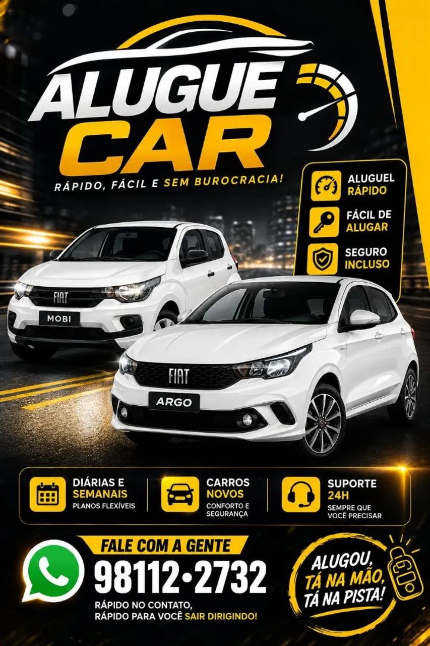 Aluga-se carros