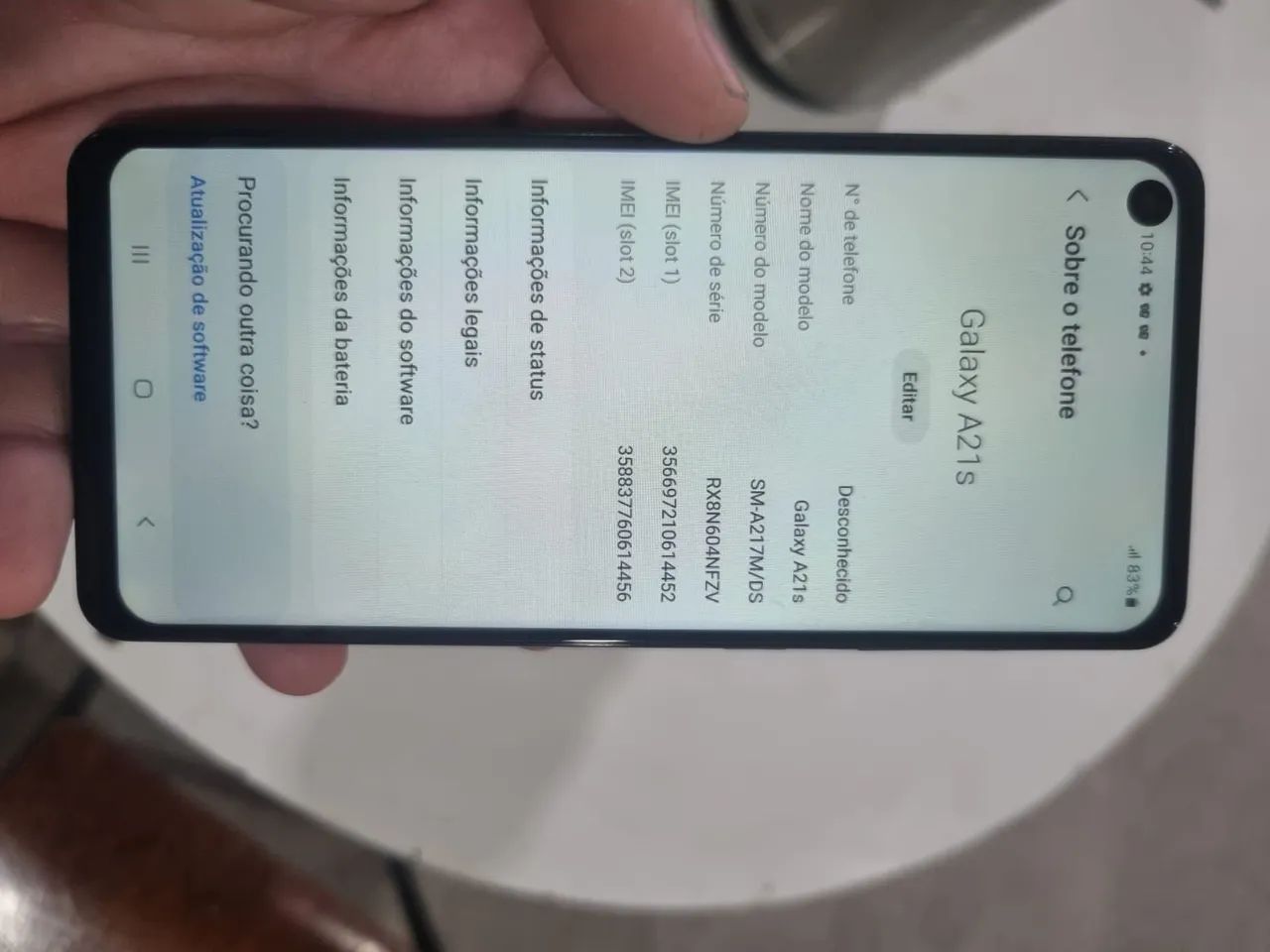 Celular Samsung a21s 64 gigas 