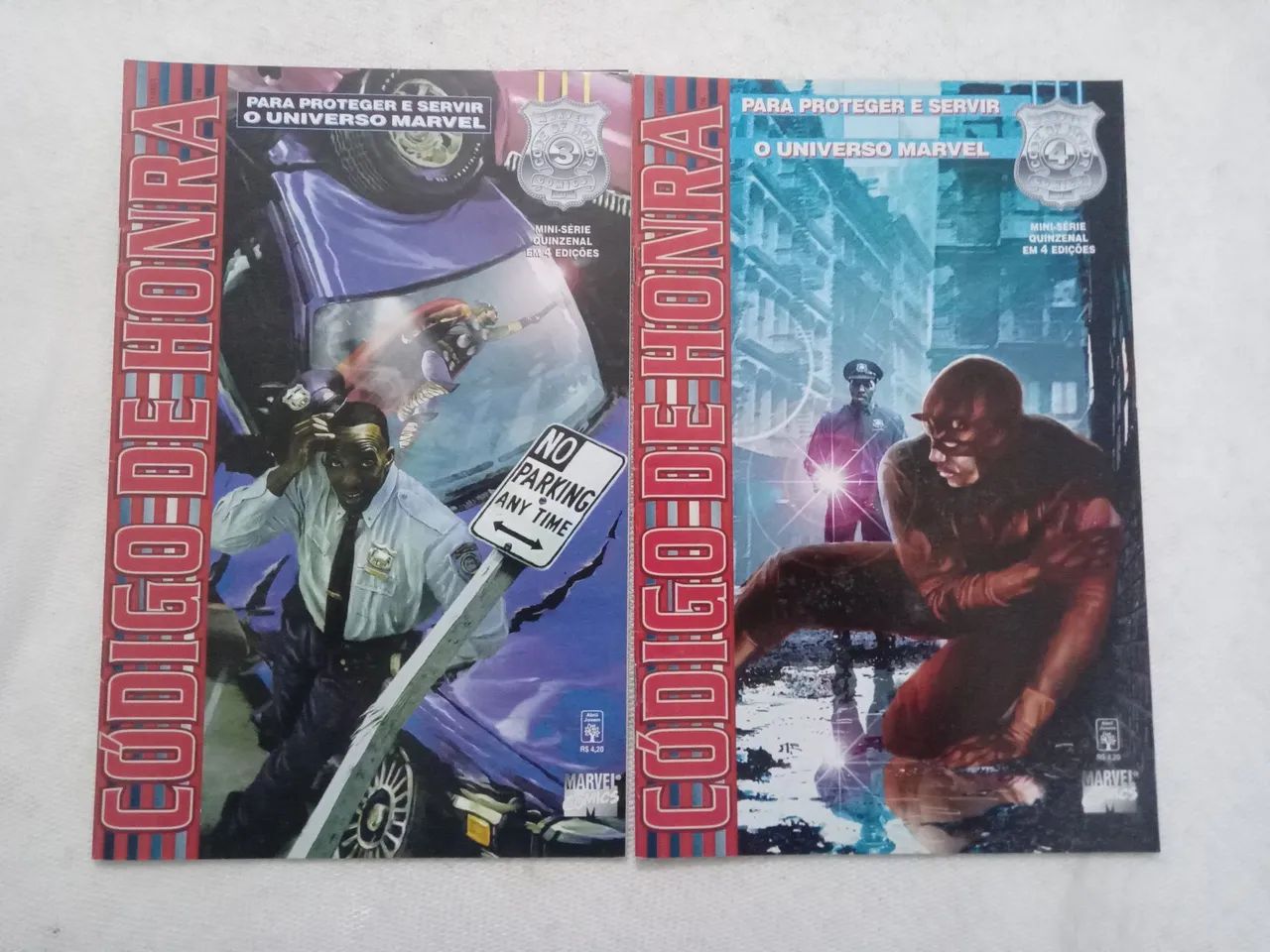 Hq Código de Honra Marvel Comics mini série completa 1998 - Livros