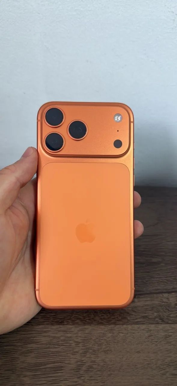 iPhone 17 pro max laranja 