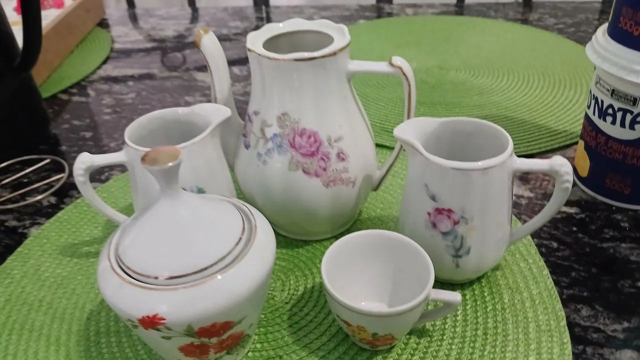 Artigos vintage bule e açucareiro  - Foto 2