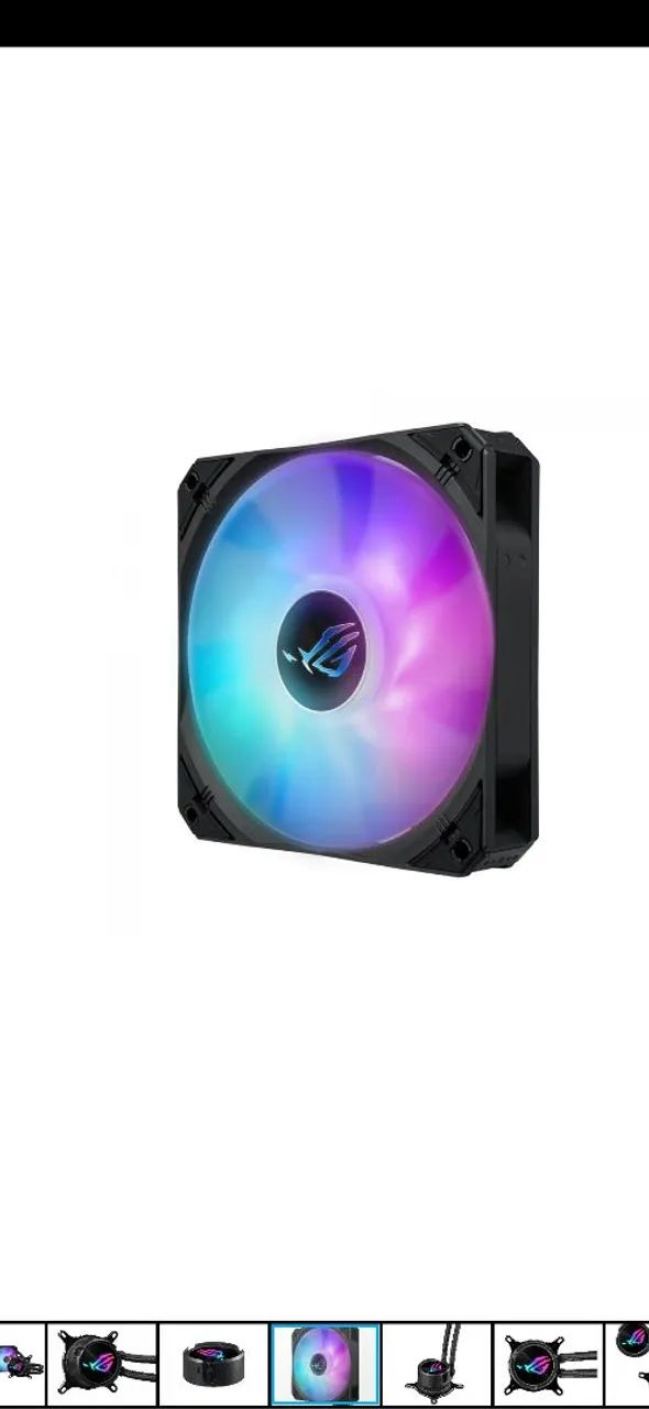 Water Cooler Asus Rog Strix LC III, 360mm, ARGB - Foto 4