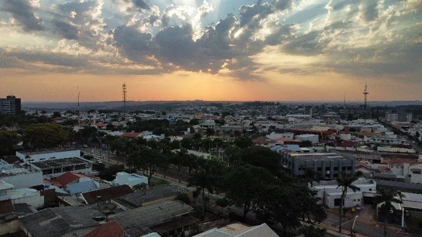 gravação de vídeos e fotos aéreas
