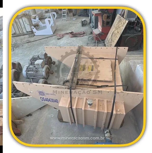 Acionamento de mesa vibratoria / alimentador Harver e Boecker, para mesa de 1,20m largura - Foto 2