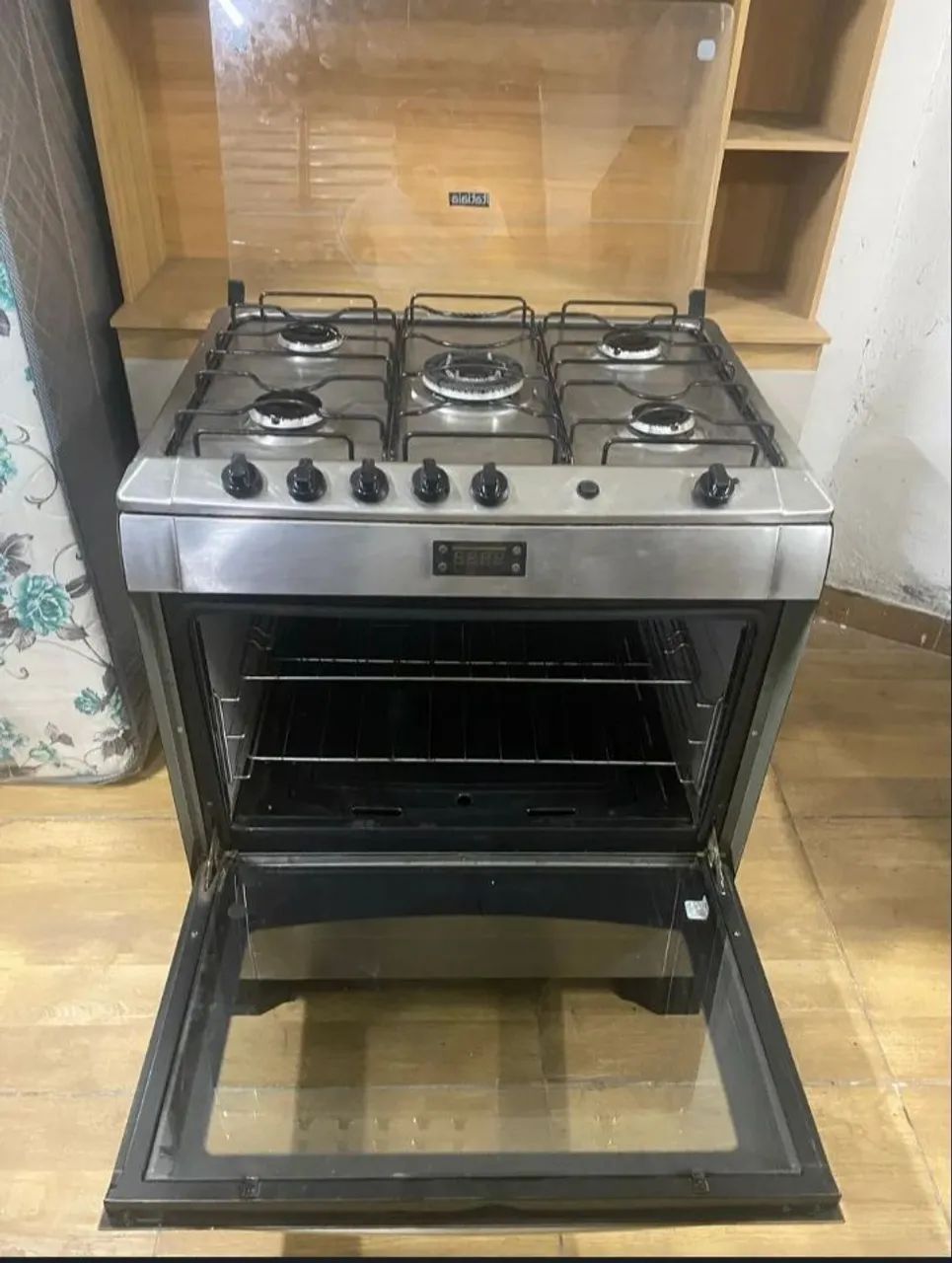 Ótimo fogão atlas 5 bocas inox funcionando perfeitamente(Guarapari) - Foto 5