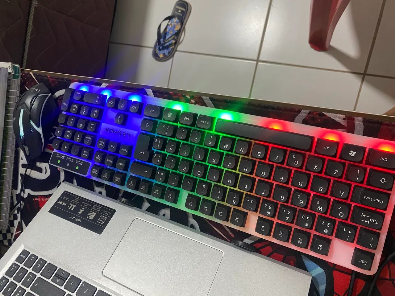 Kit mouse e teclado  - Foto 2
