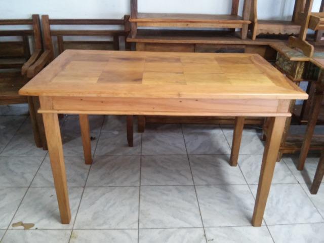 Mesa de Peroba Rosa em Mosaico 120x70cm - Foto 3