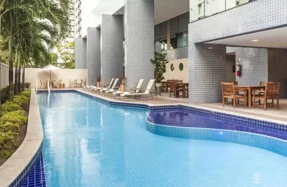 Bristol - Apartamento tipo Flat 58m2, 2 quartos, lazer, vaga, Boa Viagem - Foto 13