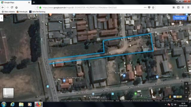 Terreno à venda, 3025 m² por R$ 1.512.000 - Pinheirinho - Curitiba/PR