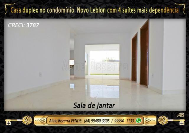 Duplex com 5 suítes no condomínio Novo Leblon, confira - Foto 3