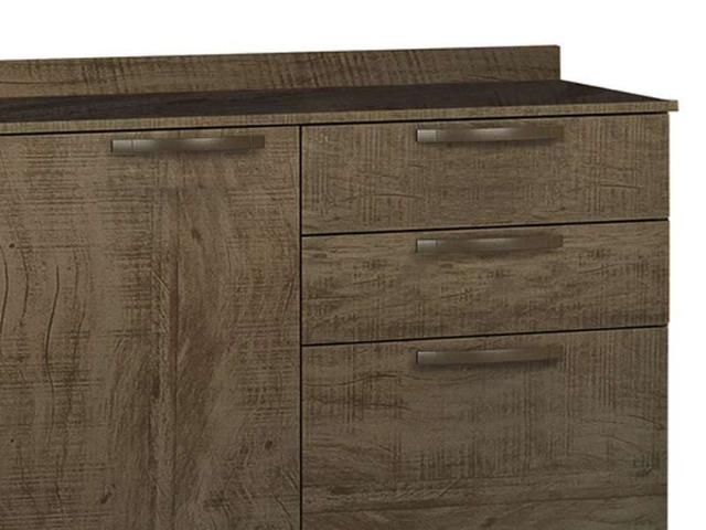 Balcão Agatha com 2 Portas e 2 Gavetas - Sallêto (Em Até 12 X Sem Juros) - Foto 4