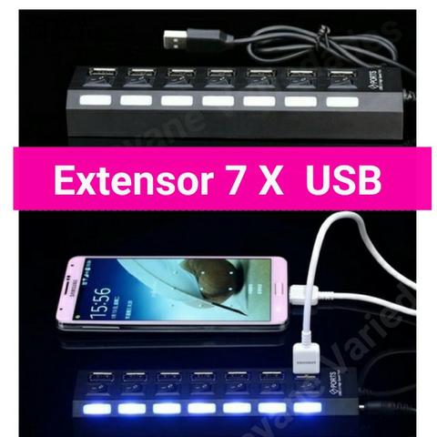 USB 1 Entrada e 7 Saídas